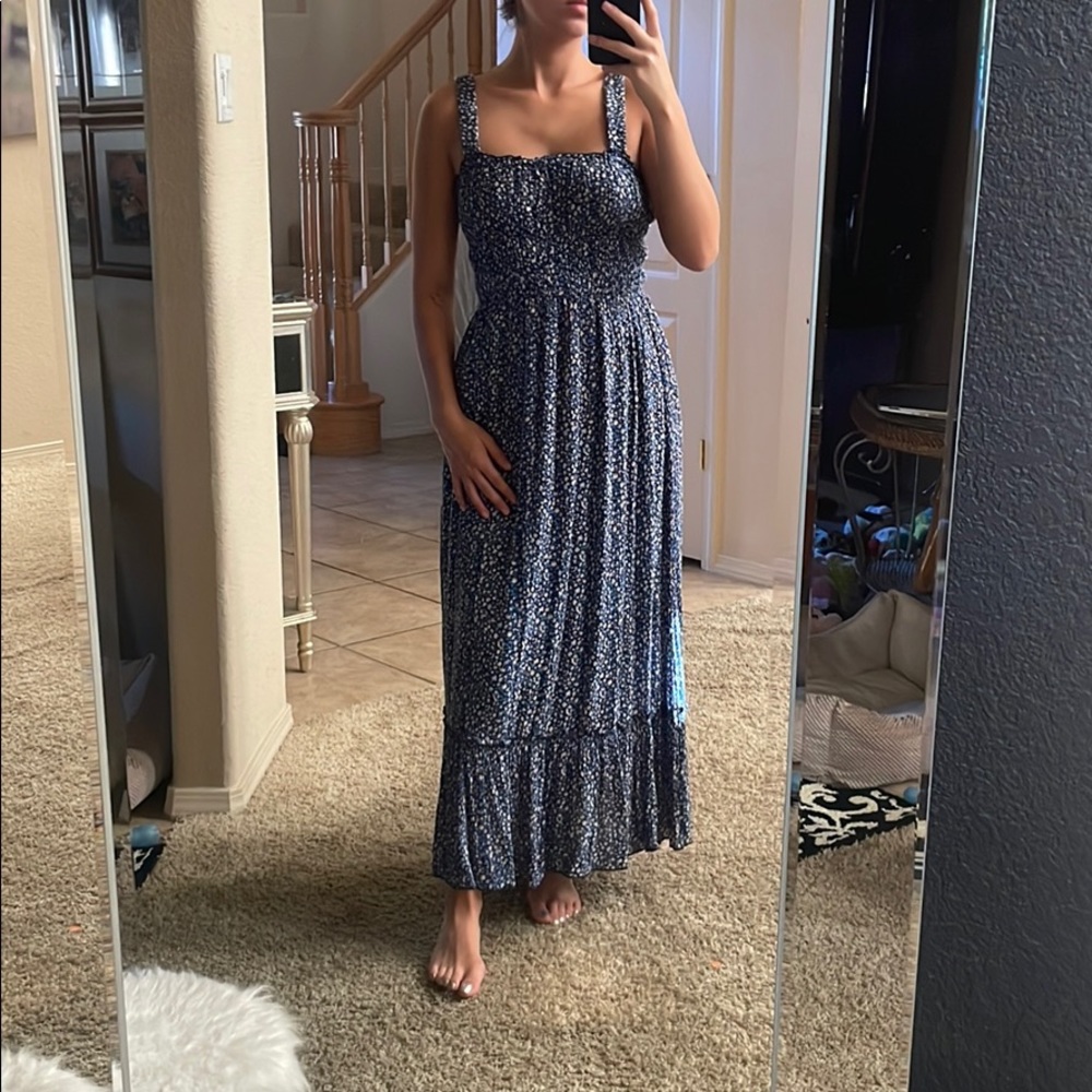 UO Blue maxi dress
